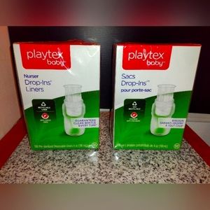 Playtex Baby Nurser Pre-Sterilized Disposable Bottle Liners. 2 Lot.